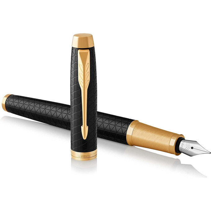 Ручка перьевая PARKER IM PREMIUM BLACK GT, F RF1931646