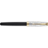 Ручка перьевая PARKER SONNET SPECIAL EDITION IMPRESSION MATTE BLACK GT, F 2054834
