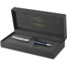 Ручка шариковая PARKER SONNET PREMIUM K537 Metal Blue CT M 2119649